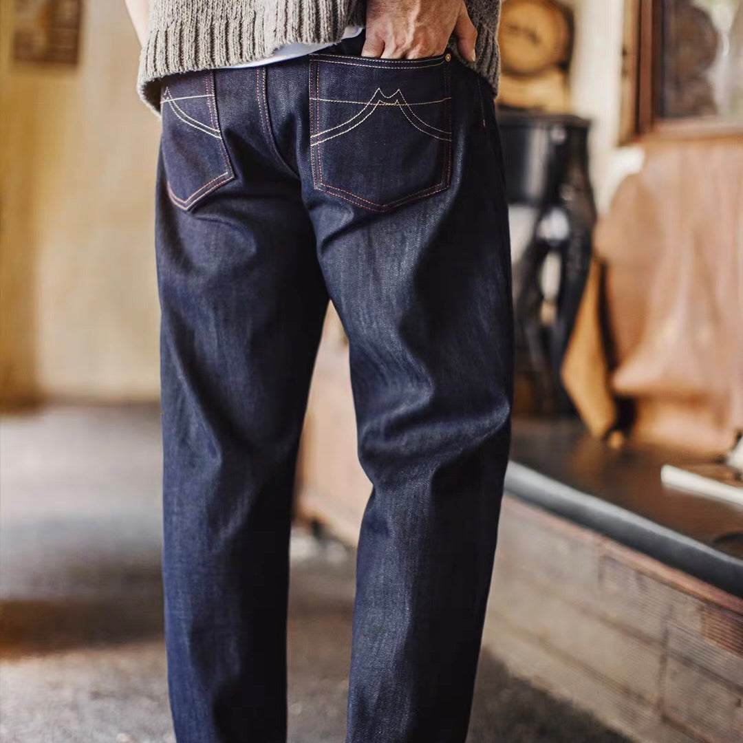 赤耳 テーパード デニムパンツ（1Color）251083