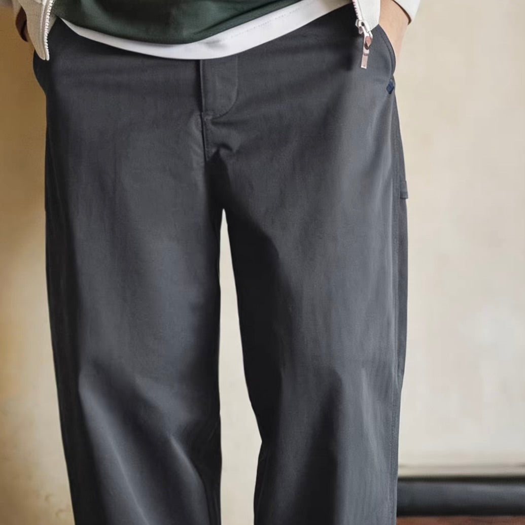 ヘリンボーン ストレート ワークパンツ（1Color）260245