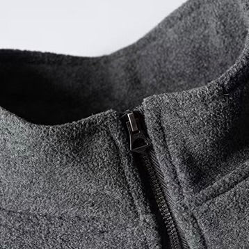 ハーフジップ スウェットプルオーバー（2Colors）260006