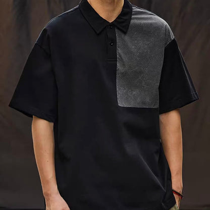 ワンポイントカラー 半袖ポロシャツ（3Colors）250375