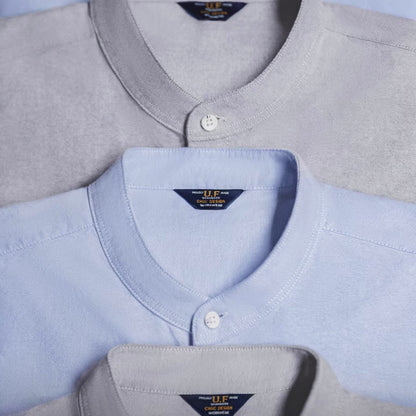 ベーシック スタンドカラーシャツ（2Colors）260116