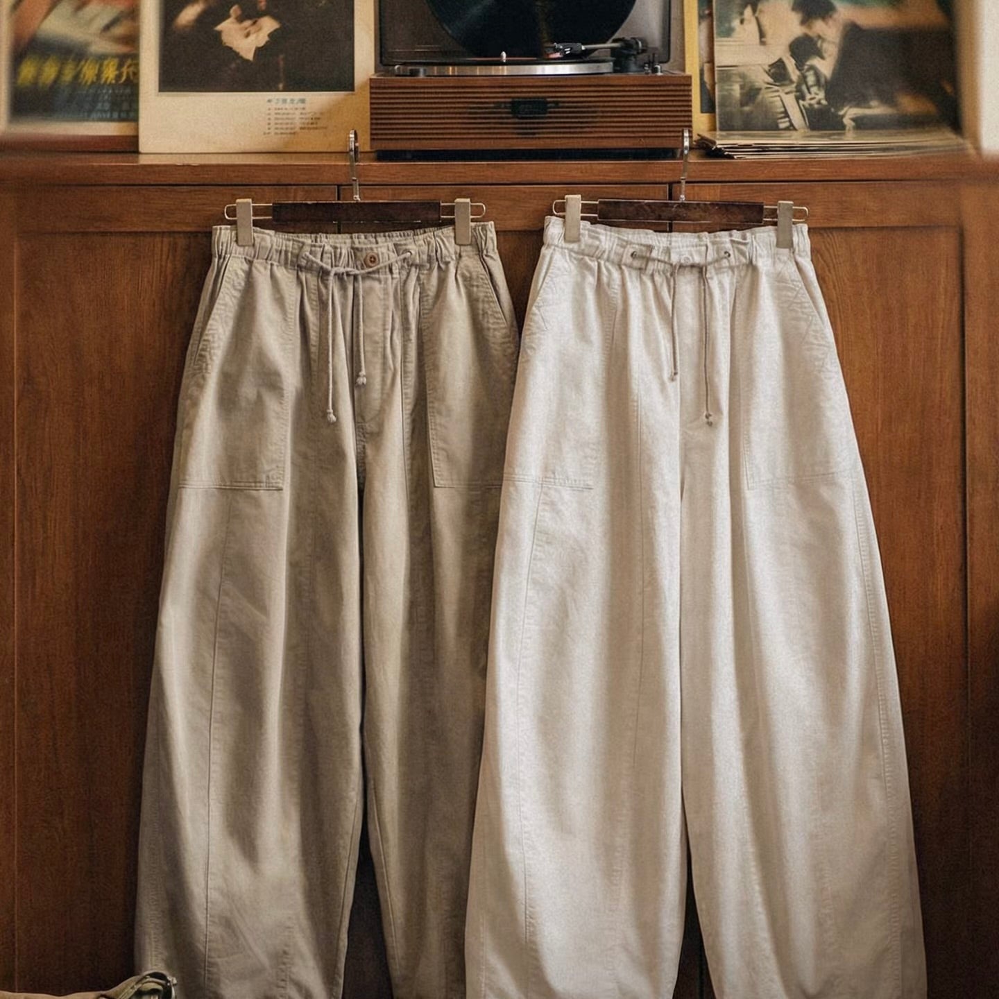 ルーズ スーパーワイド バルーンパンツ（2Colors）260179