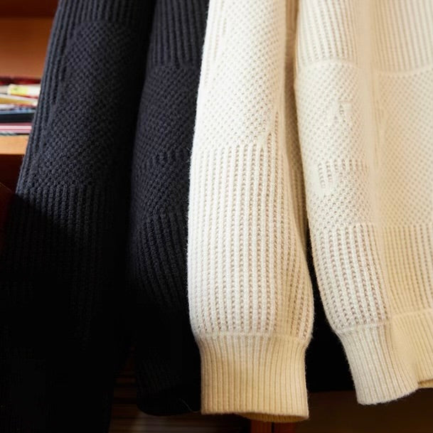 ビッグロゴ ニットプルオーバー（2Colors）250974