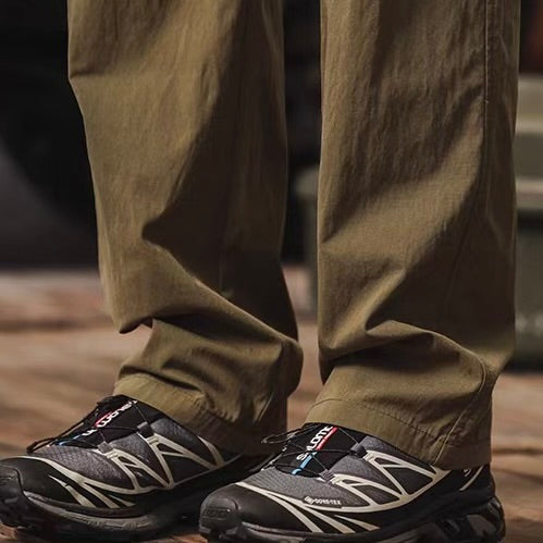 タック入り ウォッシュド ストレートパンツ（2Colors）260185