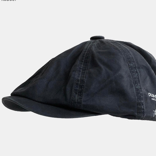 ワンポイントロゴ レトロ ハンチング（5Colors）250758