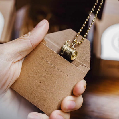 ティーポットモチーフ レトロ ネックレス（1Color）260089