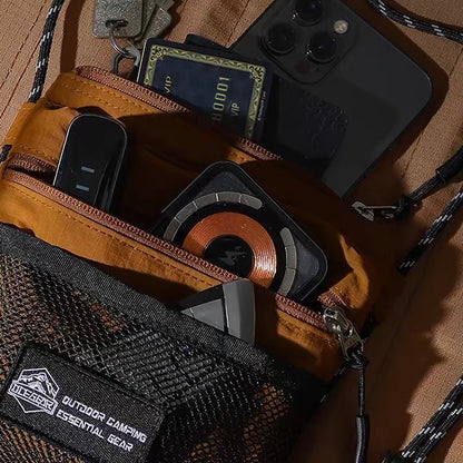 メッシュポケット付 ミニショルダーバッグ（3Colors）260164