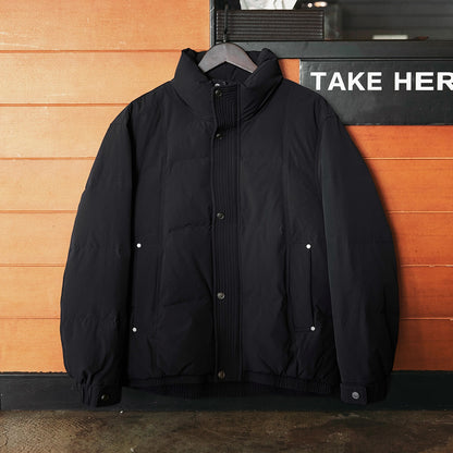 防寒 スタンドカラー ダウンジャケット（3Colors）250929