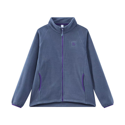 裾ドローコード スタンドカラー フリースジャケット（4Colors）260009