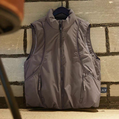 スタンドカラー ダックダウンベスト（2Colors）251059