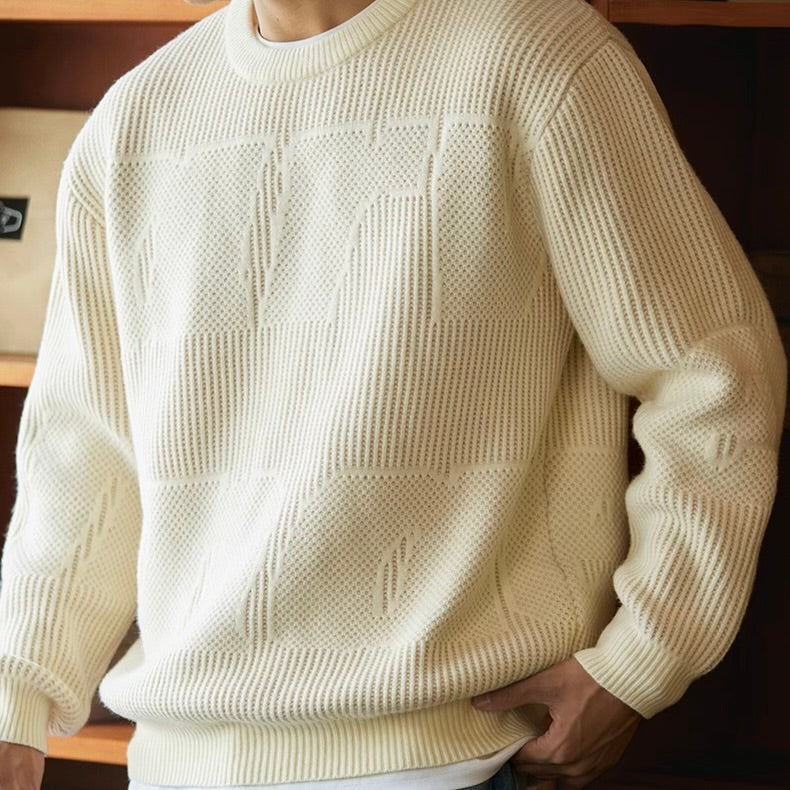 ビッグロゴ ニットプルオーバー（2Colors）250974