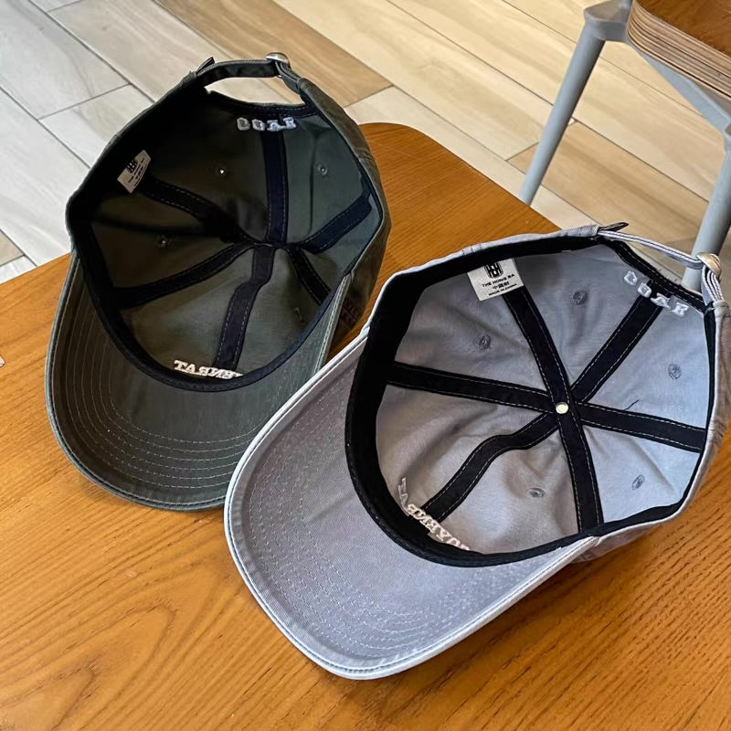 レトロ ウォッシュ加工 ベースボールキャップ（7Colors）240704