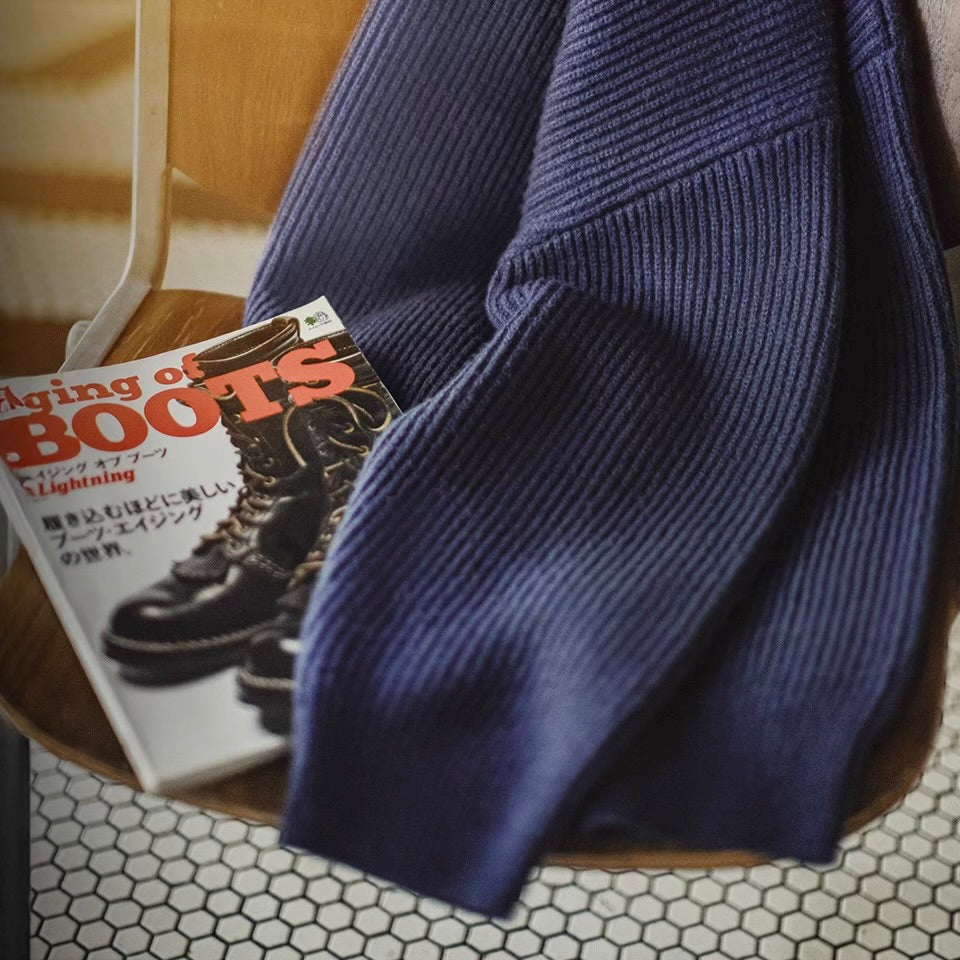 シンプル リブニット セーター（1Color）250957