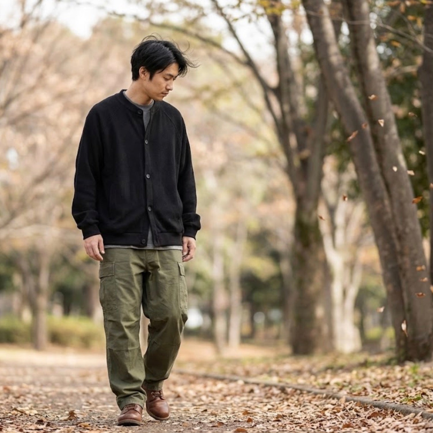 リラックス カーディガンジャケット（4Colors）240755 – Champyee