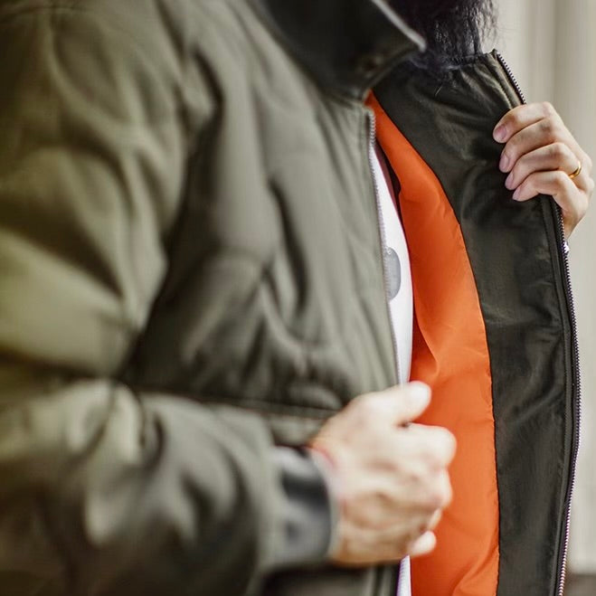 M-51 スタンドカラー キルトジャケット（1Color）250967