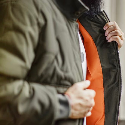 M-51 スタンドカラー キルトジャケット（1Color）250967