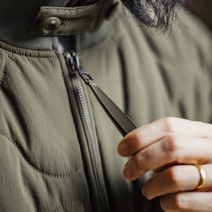 M-51 スタンドカラー キルトジャケット（1Color）250967