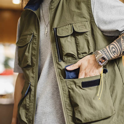 マルチポケット 軽量 ワークベスト（1Color）260264