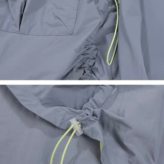 ビッグポケット ドローコード付 ワークスカート（2Colors）260178