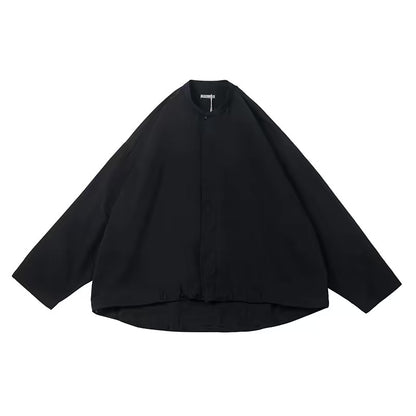 スタンドカラー シンプル スプリングジャケット（2Colors）260194
