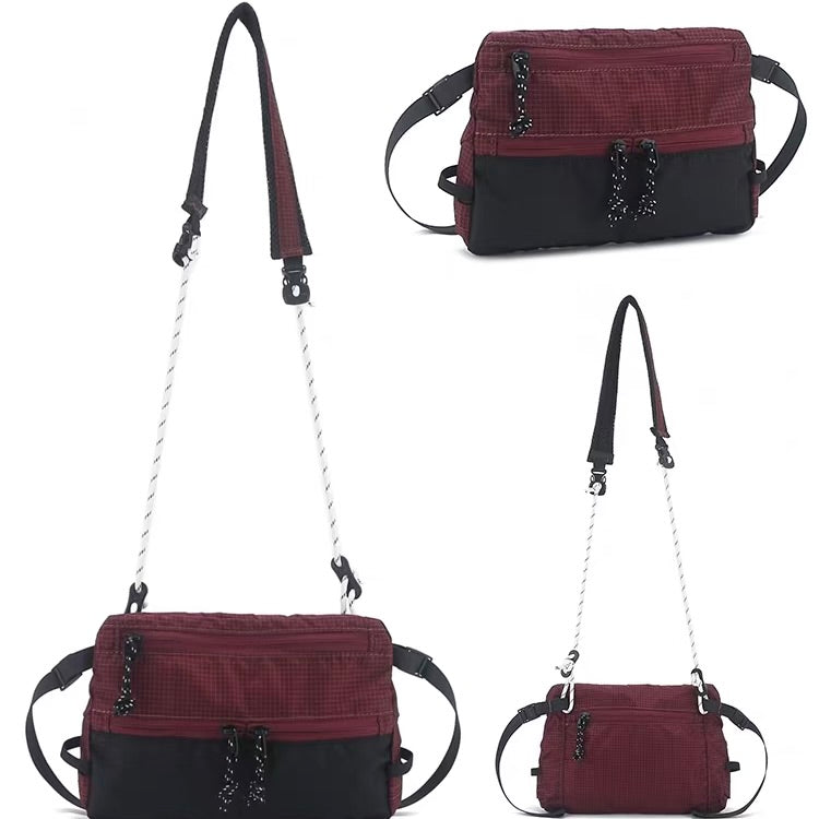 軽量 バイカラー ミニショルダーバッグ（6Colors）260166