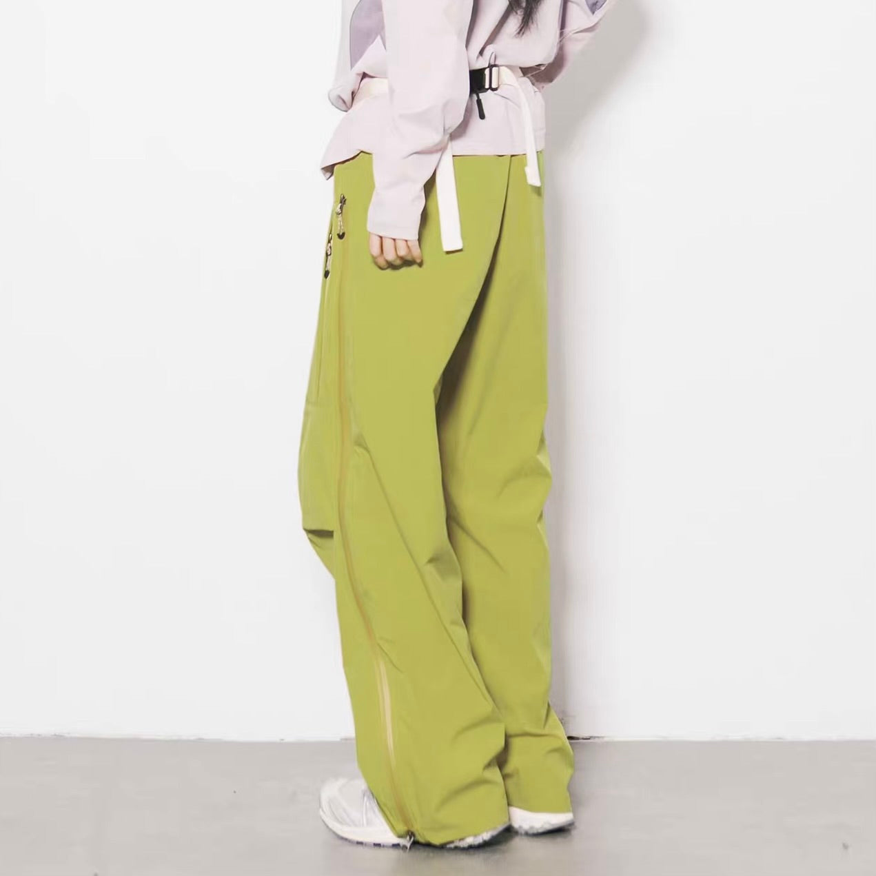 サイドジップ パラシュートパンツ（3Colors）260167