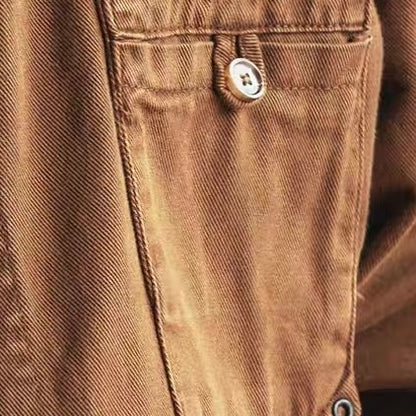 ロゴ入り デザインポケット付 ワークシャツ（3Colors）250799