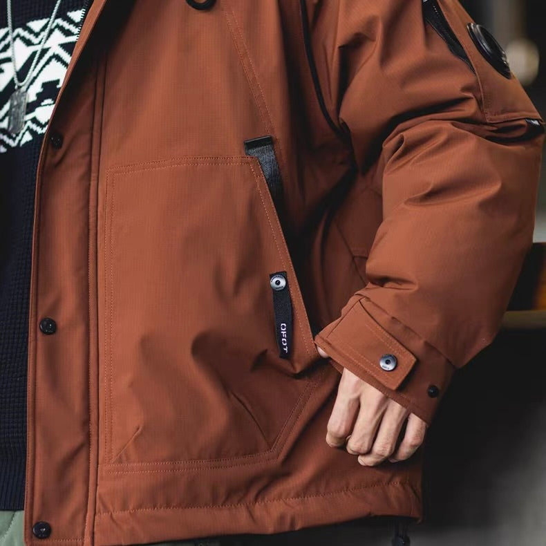 多機能 ワーク ダウンジャケット（2Colors）251046