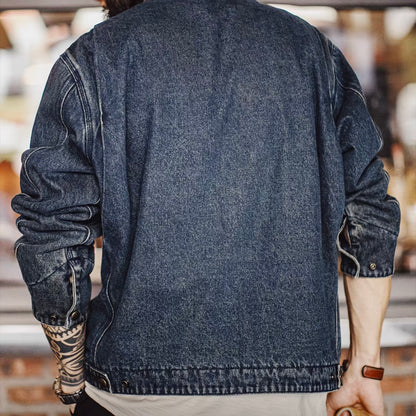 ウォッシュドデニム フルジップジャケット（1Color）260022