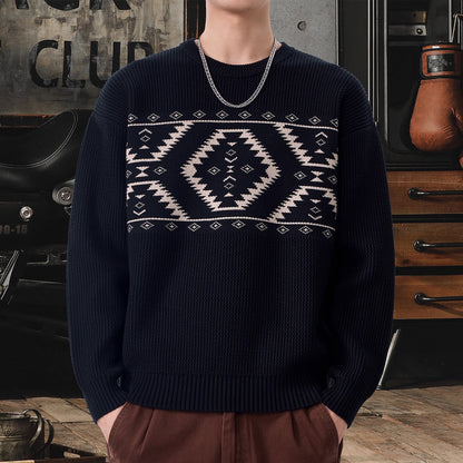 ネイティブモチーフ セーター（3Colors）251015