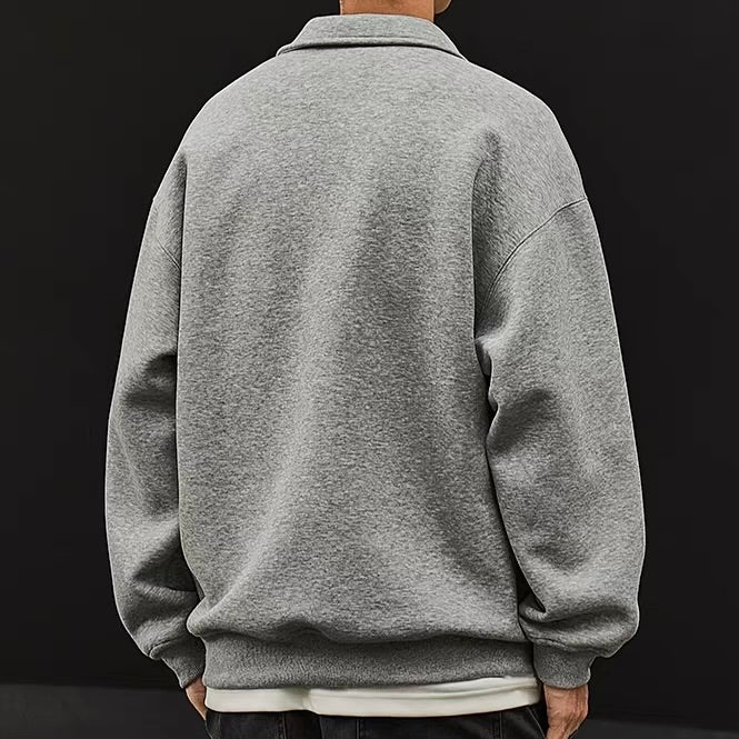 ヘビーウェイト ポロカラースウェット（5Colors）240811