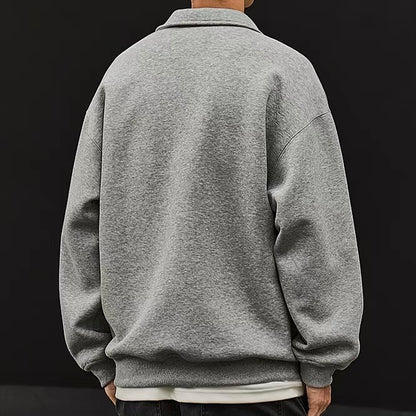 ヘビーウェイト ポロカラースウェット（5Colors）240811