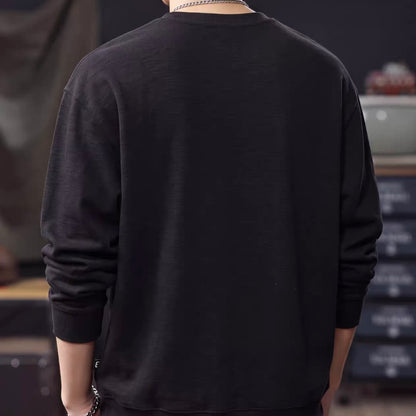 立体ロゴ ルーズフィット 長袖Tシャツ（3Colors）260638