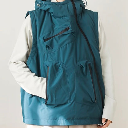 カーブジップデザイン ダウンベスト（2Colors）251030