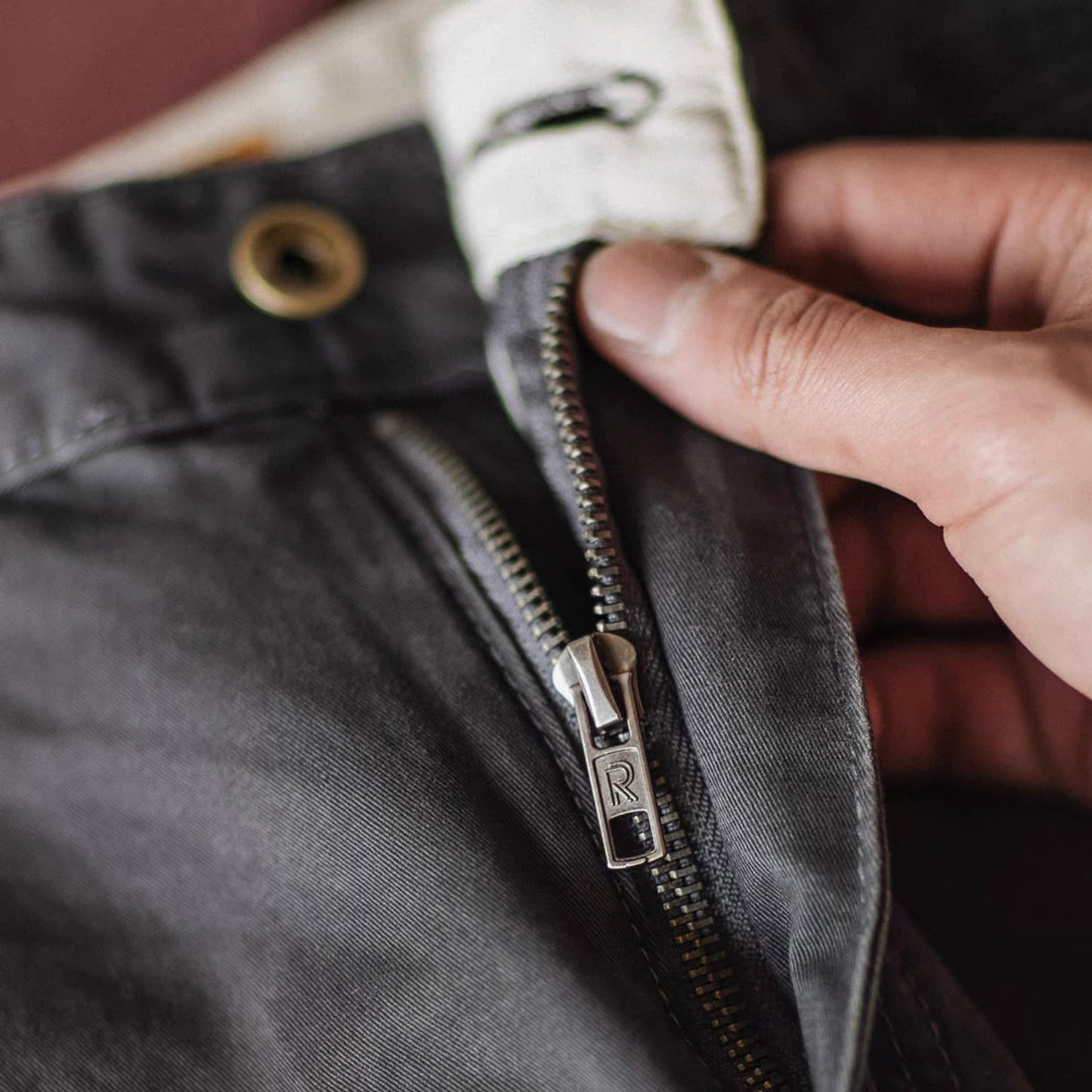 ウォッシュドコットン ワーク チノパン（2Colors）240222