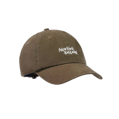 刺繍 レトロ シンプル キャップ（6Colors）260170