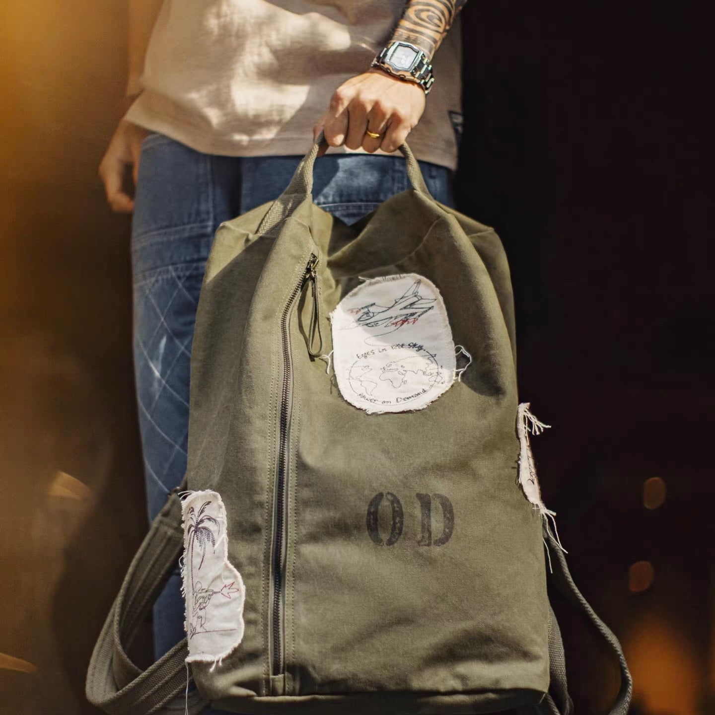 ヴィンテージ調 キットバッグ（1Color）260099