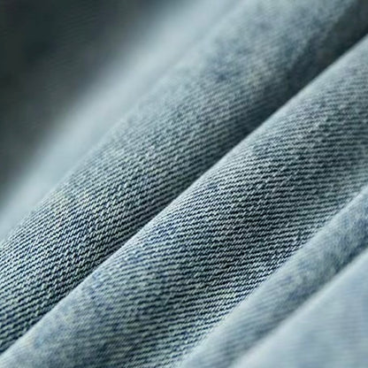 縦ポケット付 ハードウォッシュ デニムシャツ（1Color）250059