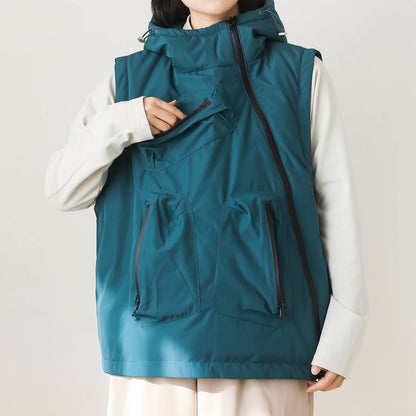 カーブジップデザイン ダウンベスト（2Colors）251030