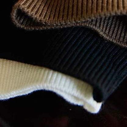 ヘンリーネック ニットプルオーバー（3Colors）250930