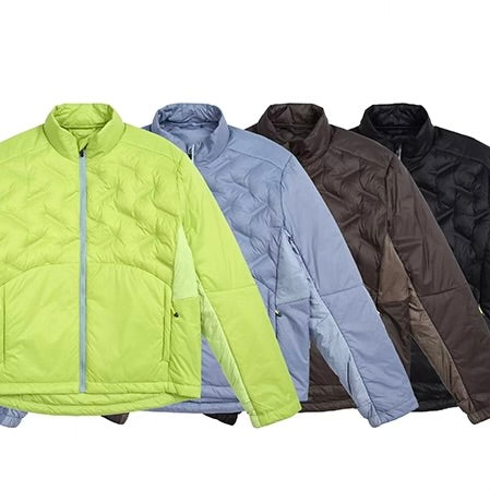 切り替えデザイン ダウンジャケット（4Colors）250923