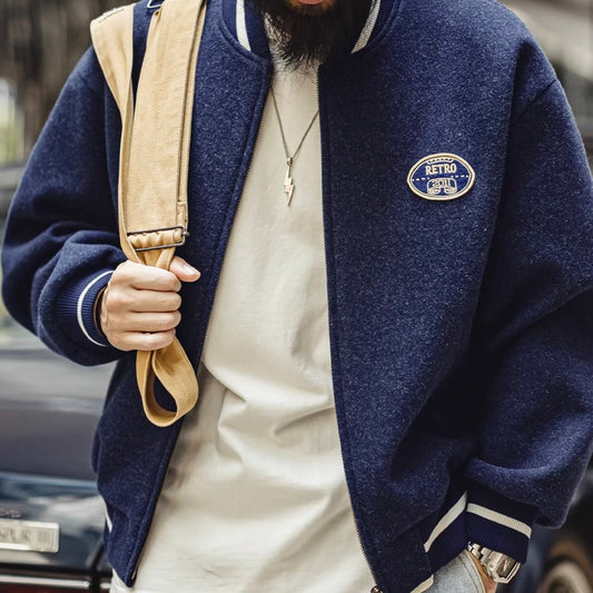 刺繍 ベースボールジャケット（1Color）250898