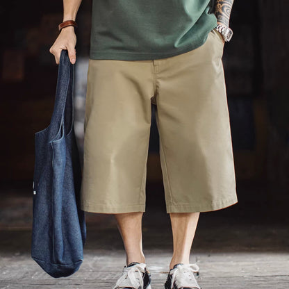 クラシック ミドル丈ストレートパンツ（3Colors）260263