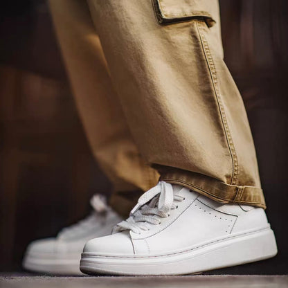 オールホワイト レトロ スニーカー（1Color）260132