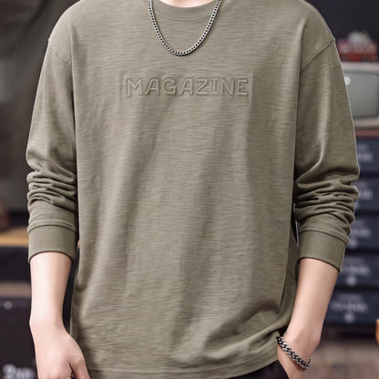 立体ロゴ ルーズフィット 長袖Tシャツ（3Colors）260638