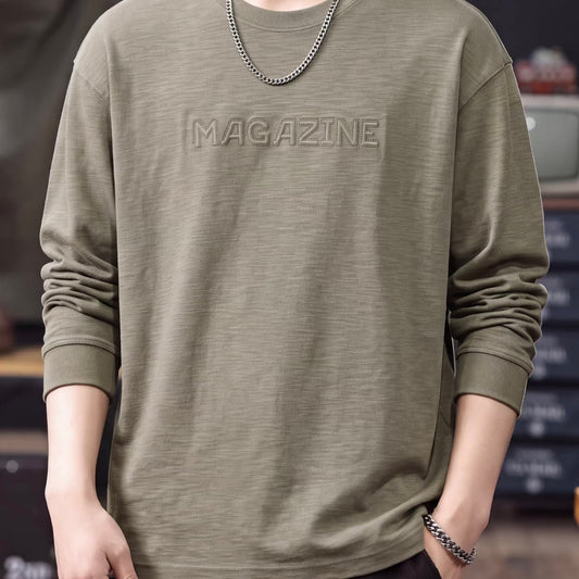 立体ロゴ ルーズフィット 長袖Tシャツ（3Colors）260638