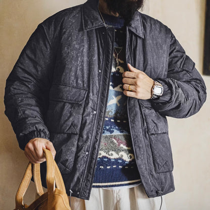 バティックテイスト 中綿入りジャケット（1Color）251014