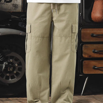 裾タック入り ワイド カーゴパンツ（2Colors）251057