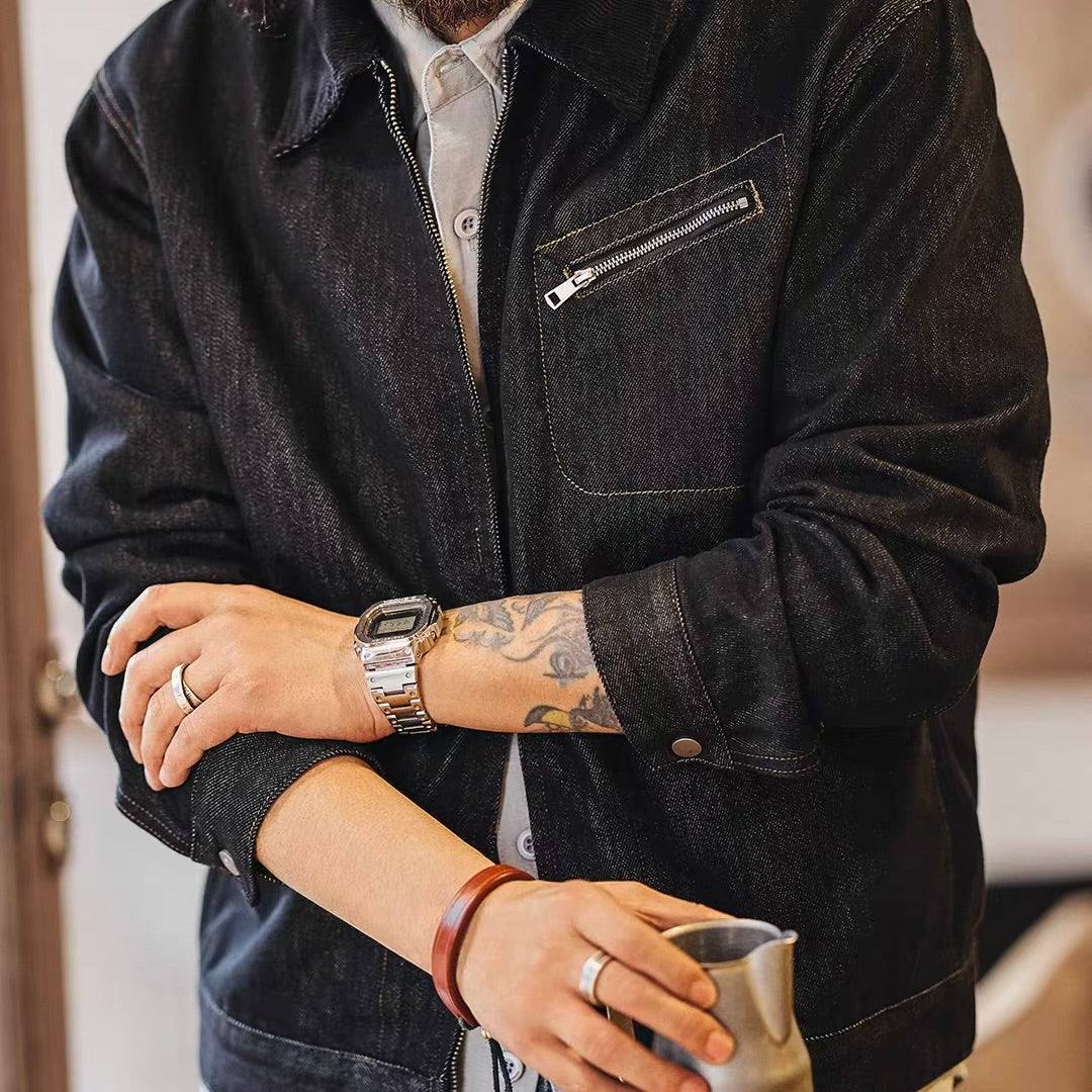 マルチポケット付 デニム ワークジャケット（1Color）260111