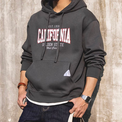 ユーズドテイスト プリント フーディー（2Colors）260123